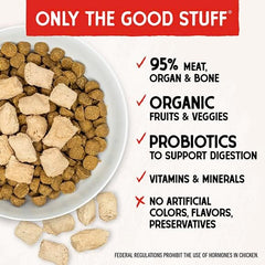 Stella & Chewy’s Freeze Dried Raw Chewy’s Chicken Meal Mixers – Dog Food Topper for Small & Large Breeds – Grain Free, Protein Rich Recipe – 28g Bag