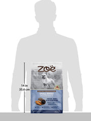 Zoe Dry Dog Food, Small Breed, Chicken/Quinoa/Black Bean Recipe, 2 kg (92906)
