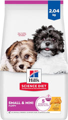 Hill's Science Diet Puppy Small & Mini Chicken Meal & Brown Rice Recipe Dry Dog Food, 4.5 lb bag