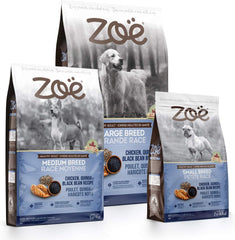 Zoe Dry Dog Food, Small Breed, Chicken/Quinoa/Black Bean Recipe, 2 kg (92906)