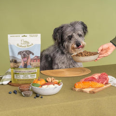 Superfood Complete, Air-Dried Adult Dog Food - High Protein, Zero Fillers, BADLANDS RANCH Superfood Nutrition by Katherine Heigl (326 Grams, Beef)