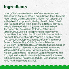 Greenies Smart Essentials Sensitive Digestion & Skin Adult Dry Dog Food Real Lamb & Brown Rice Recipe, 2.72kg (6lb) Bag