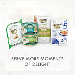 Fancy Feast Wet Kitten Food Variety Pack 2 Flavours - 85 g (12 Pack)