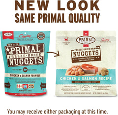 Primal Pet Foods Freeze-Dried Feline Chicken and Salmon Formula 5.5 Oz