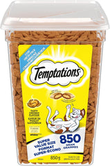 TEMPTATIONS Adult Cat Treats Tasty Chicken Flavour, 850g Tub