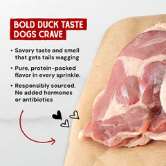 Stella & Chewy's Freeze-Dried Raw Cage-Free Duck Recipe Marie's Magical Dinner Dust for Dogs, 198g Bag