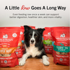 Stella & Chewy’s Freeze Dried Raw Dinner Patties – Grain Free Dog Food, Protein Rich Remarkable Red Meat Recipe – 156g Bag