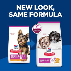 Hill's Science Diet Puppy Small & Mini Chicken Meal & Brown Rice Recipe Dry Dog Food, 4.5 lb bag