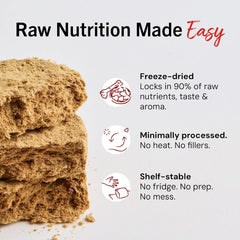 Stella & Chewy’s Freeze Dried Raw Dinner Patties – Grain Free Dog Food, Protein Rich Remarkable Red Meat Recipe – 156g Bag