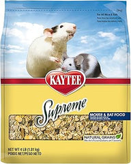 Kaytee Supreme Mouse and Rat Food, 4-lb Bag