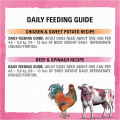 Beyond Natural Wet Dog Food, in Gravy Variety Pack 2 Flavours - 354 g Can (6 Pack)