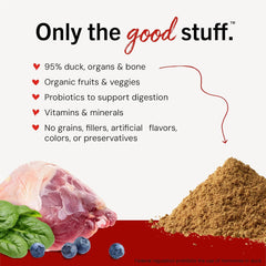 Stella & Chewy's Freeze-Dried Raw Cage-Free Duck Recipe Marie's Magical Dinner Dust for Dogs, 198g Bag