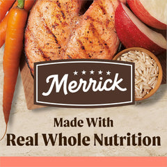 Merrick Healthy Grains Dry Dog Food, Real Salmon and Brown Rice Ancient Grains - 12 lb (5.44 kg) Bag (1 Pack)